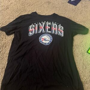 Philadelphia Sixers Black T-Shirt